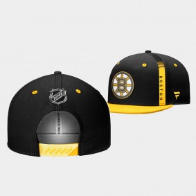 Boston Bruins 2022 NHL Draft Authentic Pro Hat Black