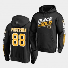 David Pastrnak Bruins #88 Black Hometown Collection Hoodie