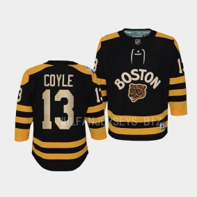 Boston Bruins Charlie Coyle 2023 Winter Classic Black #13 Youth Jersey