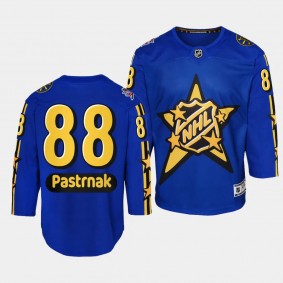 David Pastrnak Boston Bruins Youth Jersey 2024 NHL All-Star Game Blue Premier Jersey